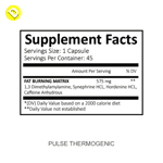 lgxnds pulse thermogenic fat burner