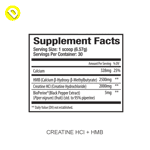 GEC Creatine HCI + HMB