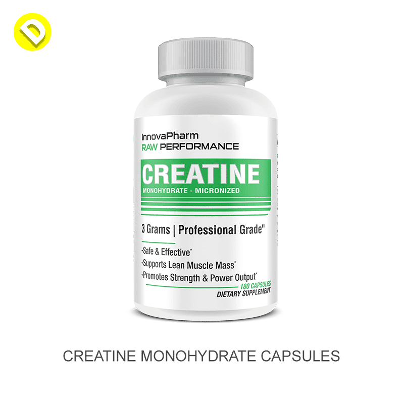 creatine capsules innovapharm raw performance supplements innovapharm creatine capsules