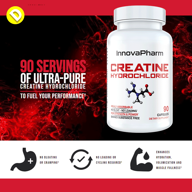 InnovaPharm CREATINE HCL Capsules