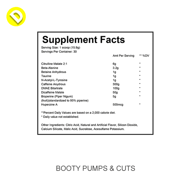 FitBrat BOOTY Pumps & Cuts